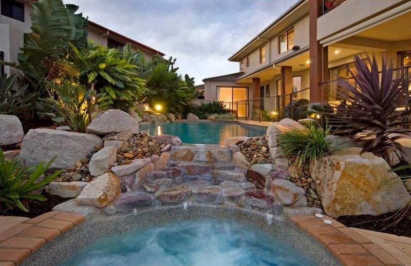 Quiet CornerFree Form Pool Designs Ideas Quiet Corner