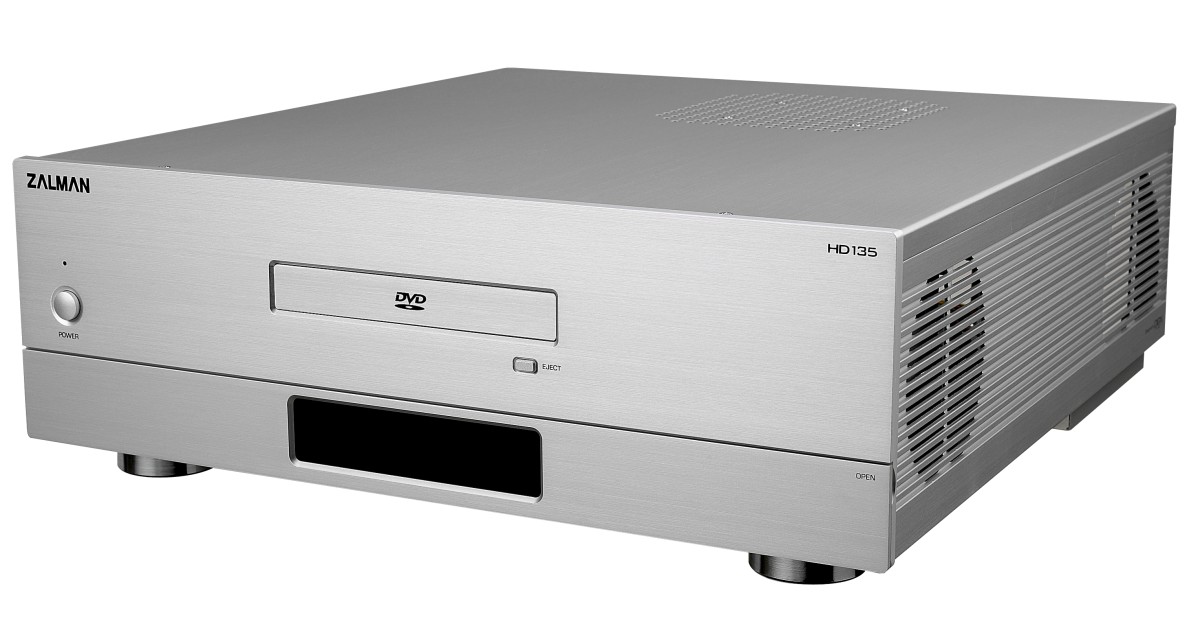 HD135S Home Theatre PC Enclosure, Silver