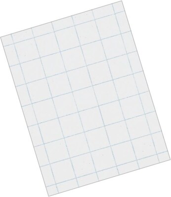 Pacon® Quadrille Ruled Graph Paper, 1/4" Ruling, 8 1/2" x 11", White