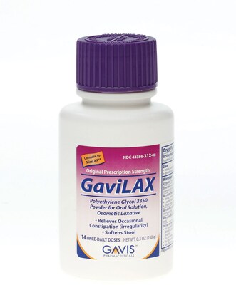 Generic Otc Polyethylene Glycol Laxative Powders 8 1 3 Oz Powders
