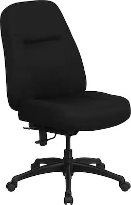 Belnick HERCULES™ Fabric Office Chair with Extra Wide Seat, Black