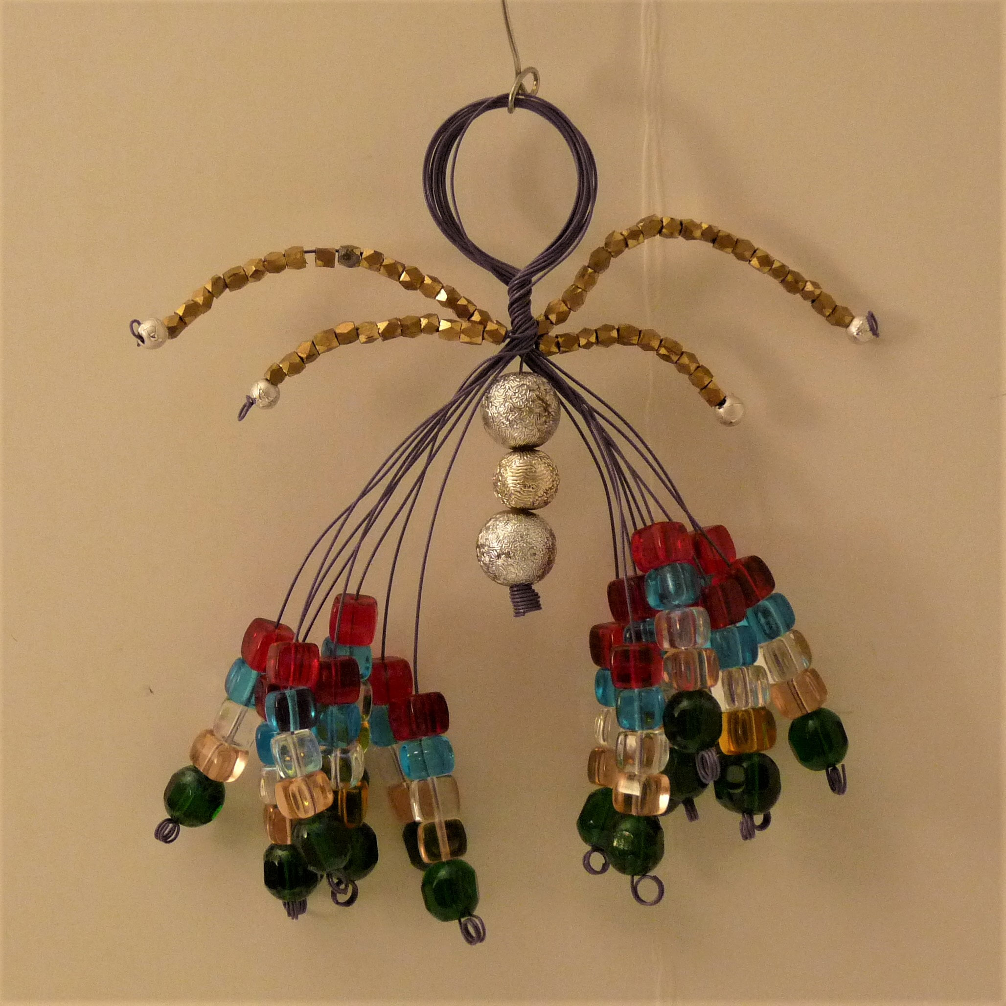 Night Fairy Beaded Ornament