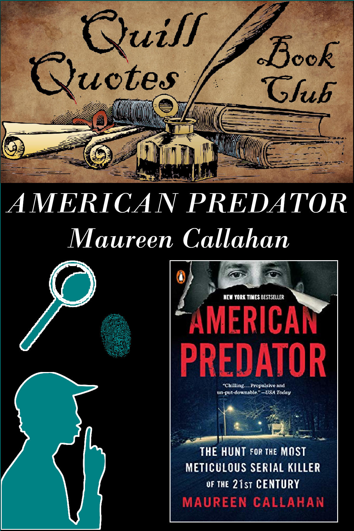 American Predator Quill Quotes Book Club Quill Quotes