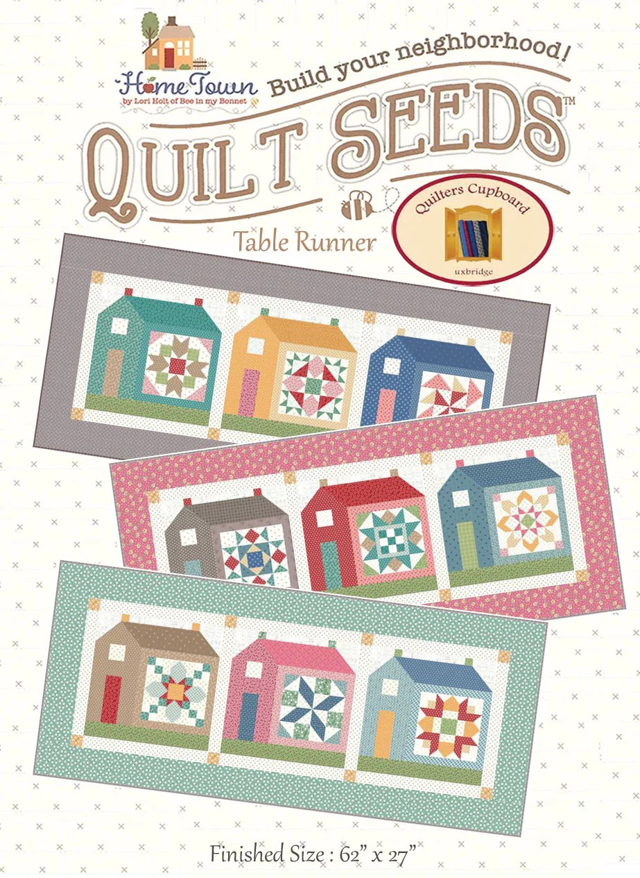 Quilters Cupboard Quilt Seed Neighbourhood Table Runner Quilters
