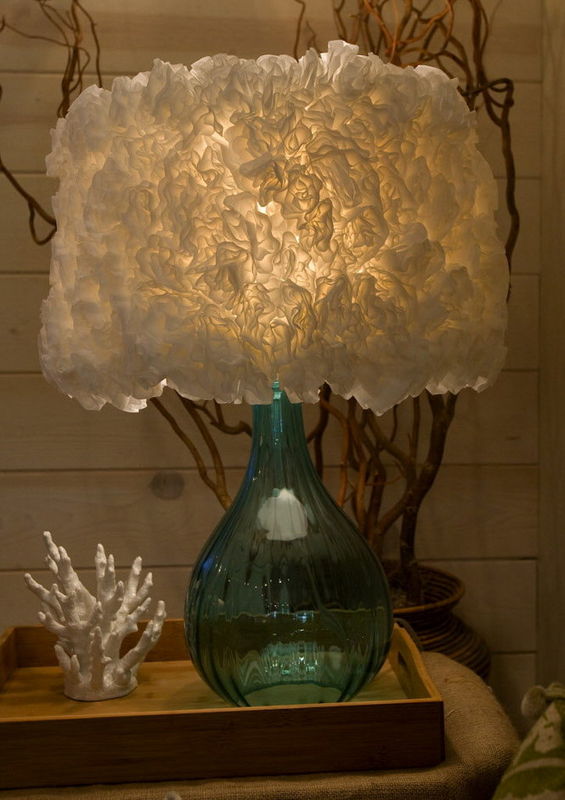 Coffee Filter Lamp Shade