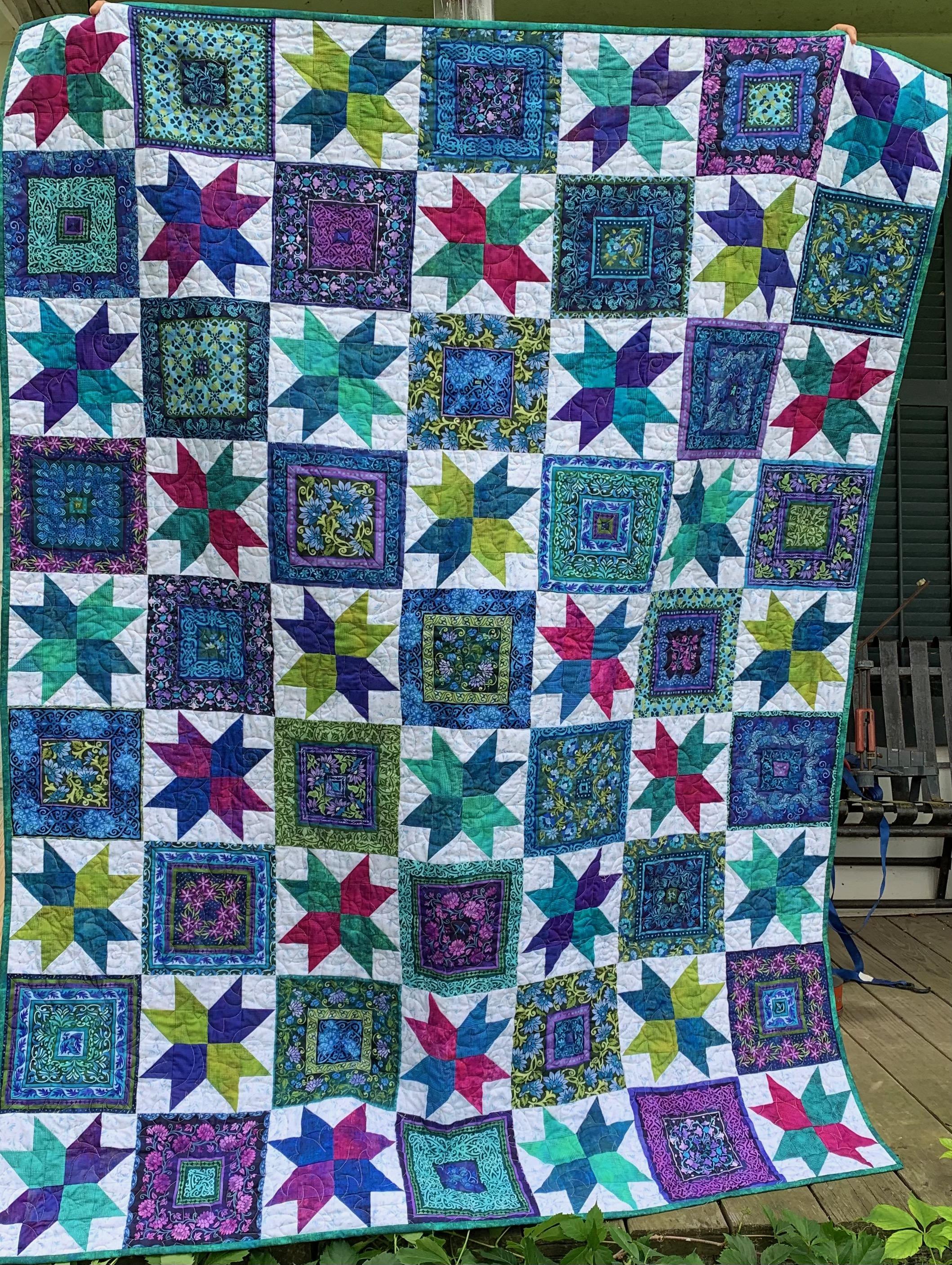 Mexican Tiles PATTERN by Karen Montgomery Quilt Trends