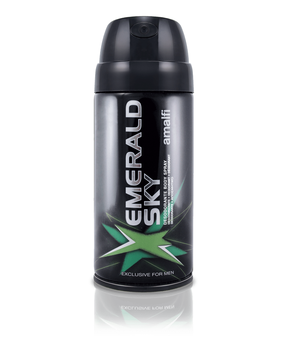 Emerald sky deodorant body spray for men Quimi Romar