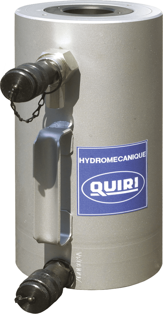 Hollow piston double acting cylinders, hydraulic return 700 bar CDE