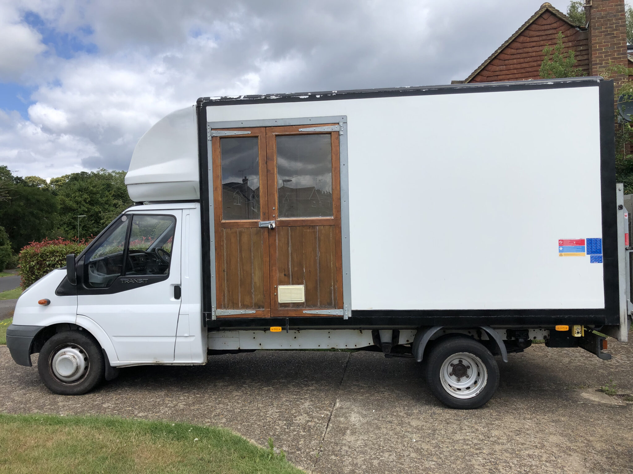 Very Low Milage Ford Transit Luton Van For Sale ⋆ Quirky Campers