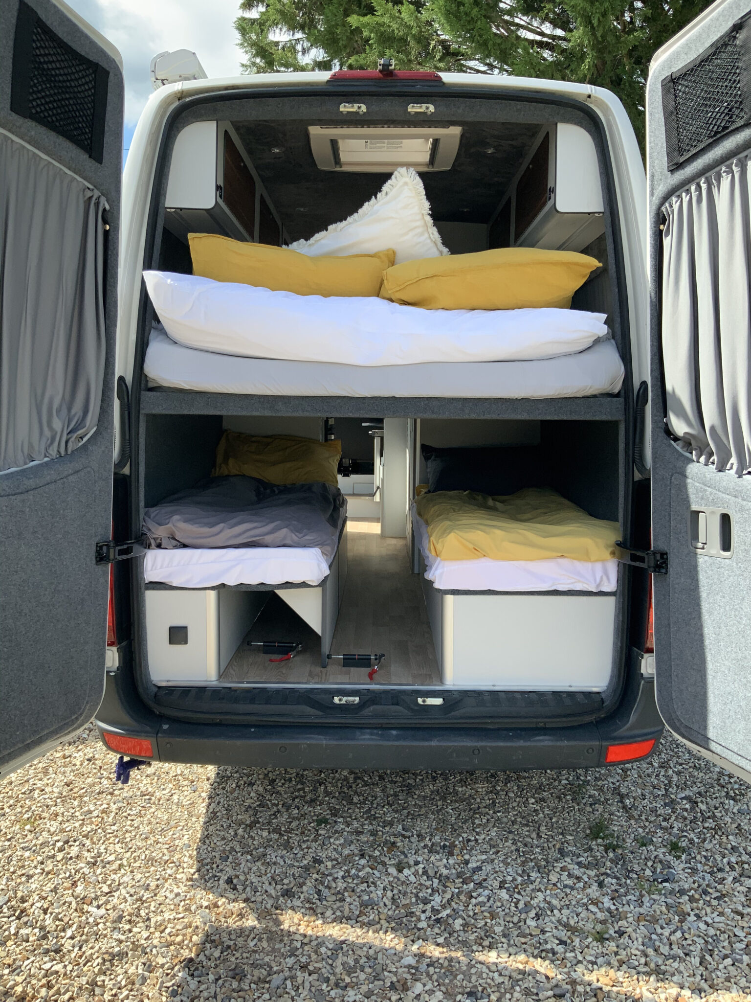 “Harrison” 4 berth fixed bed VW Crafter with shower & loo ! Quirky