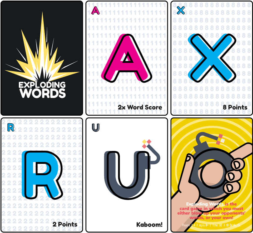 Exploding Words Quirky Co.