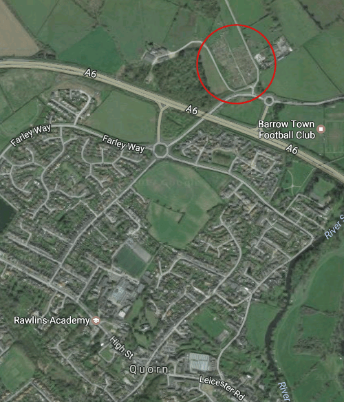 Village Allotments Quorn Village, Leicestershire, UK