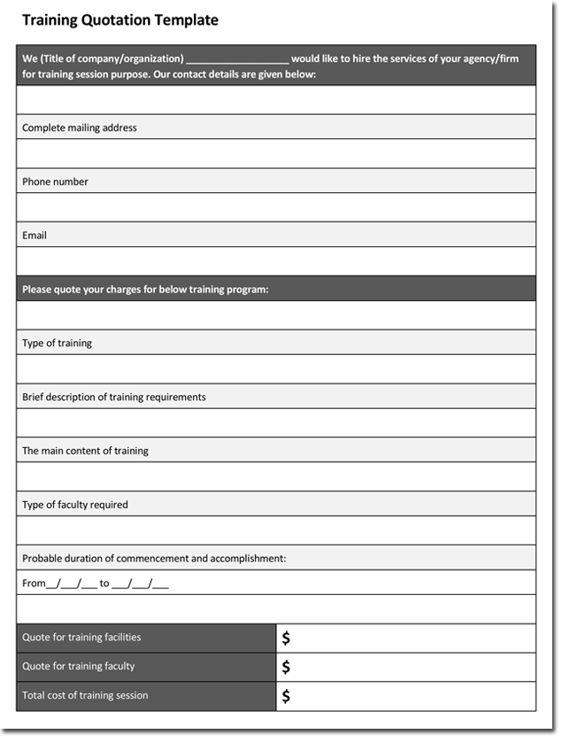 Equipment Purchase Proposal Template Get Free.