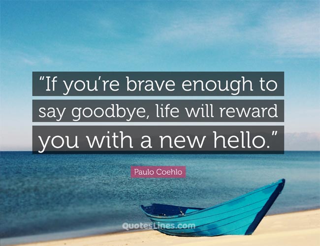 60 Goodbye Quotes and Sayings for Farewell QuotesLines