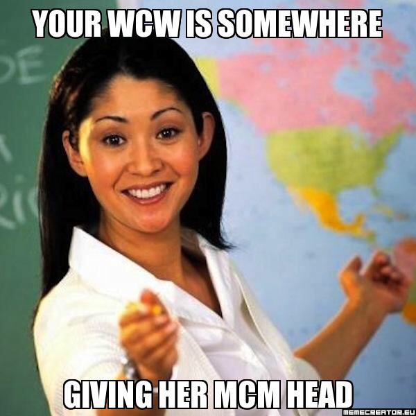 WCW Memes World Crush Wednesday