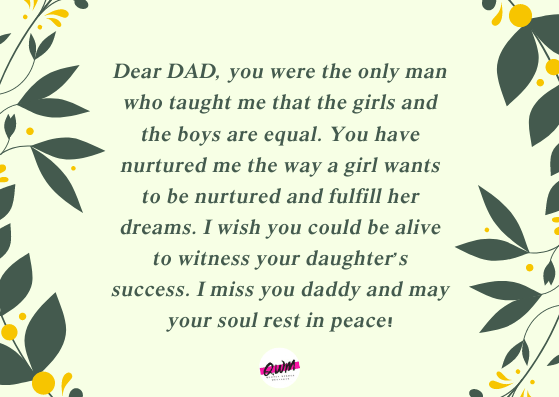 Emotional Death Anniversary Messages for Father From