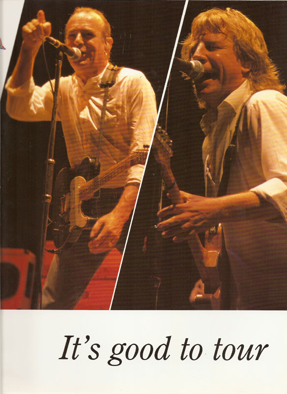 Status Quo Tourprogramm "Its Good To Tour" 1998 (www.quoticker.de)