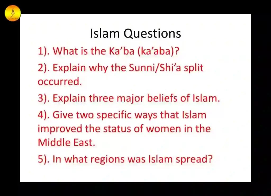 Frequently Asked Questions About Islam Questions Quran Mualim