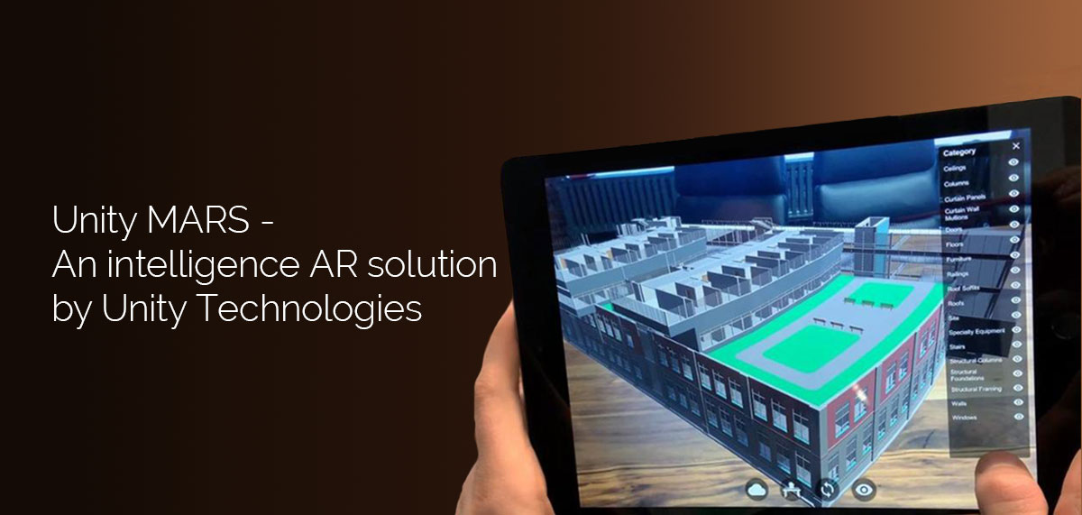 Unity Technologies Introduces Unity MARS The First of Its Kind