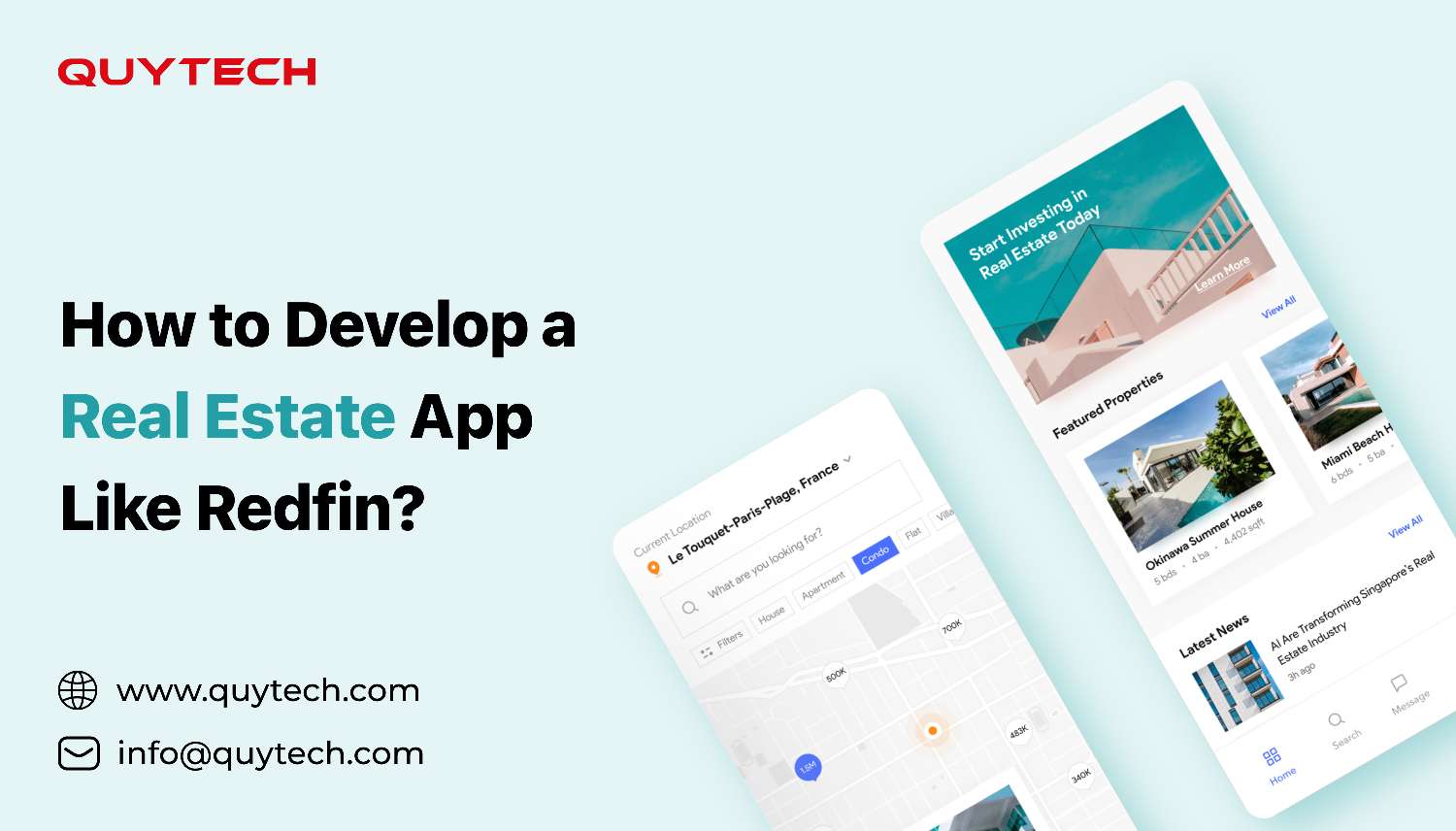 How to Develop a Real Estate App like Redfin
