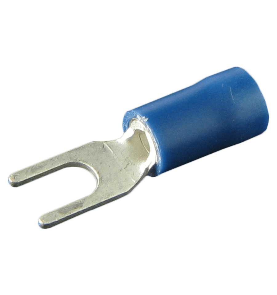 CT27/100 Blue Fork Terminal 3.5mm Fork I.D QVEE Automotive Mining