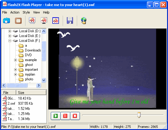 SWF Player or Flash Player to play SWF files or play Fash files reviews
