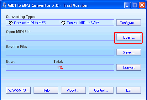 How to convert MIDI to WAV step by step?