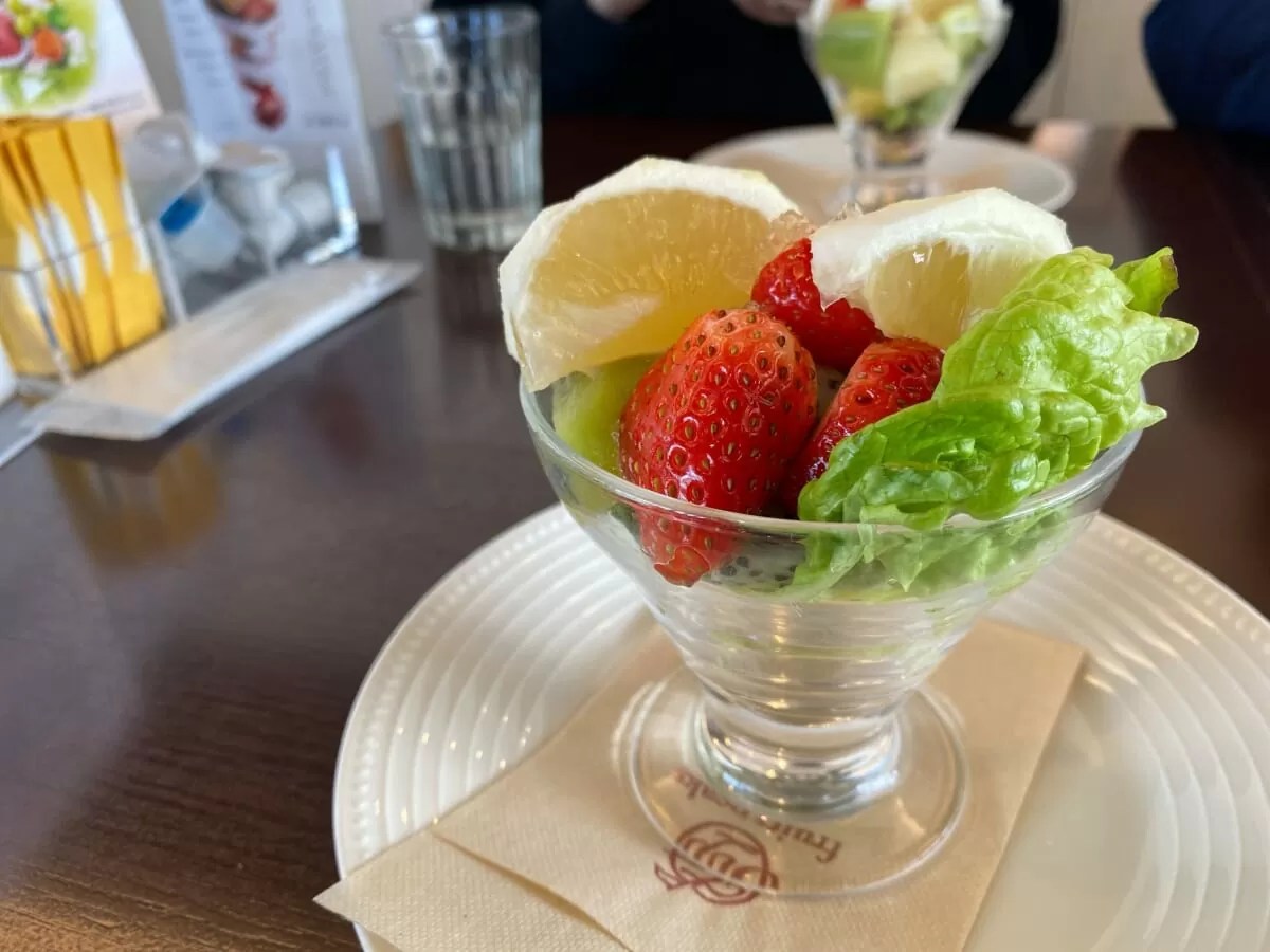 フルーツピークス(会津店)でバレンタイン・ランチ Rとさかな