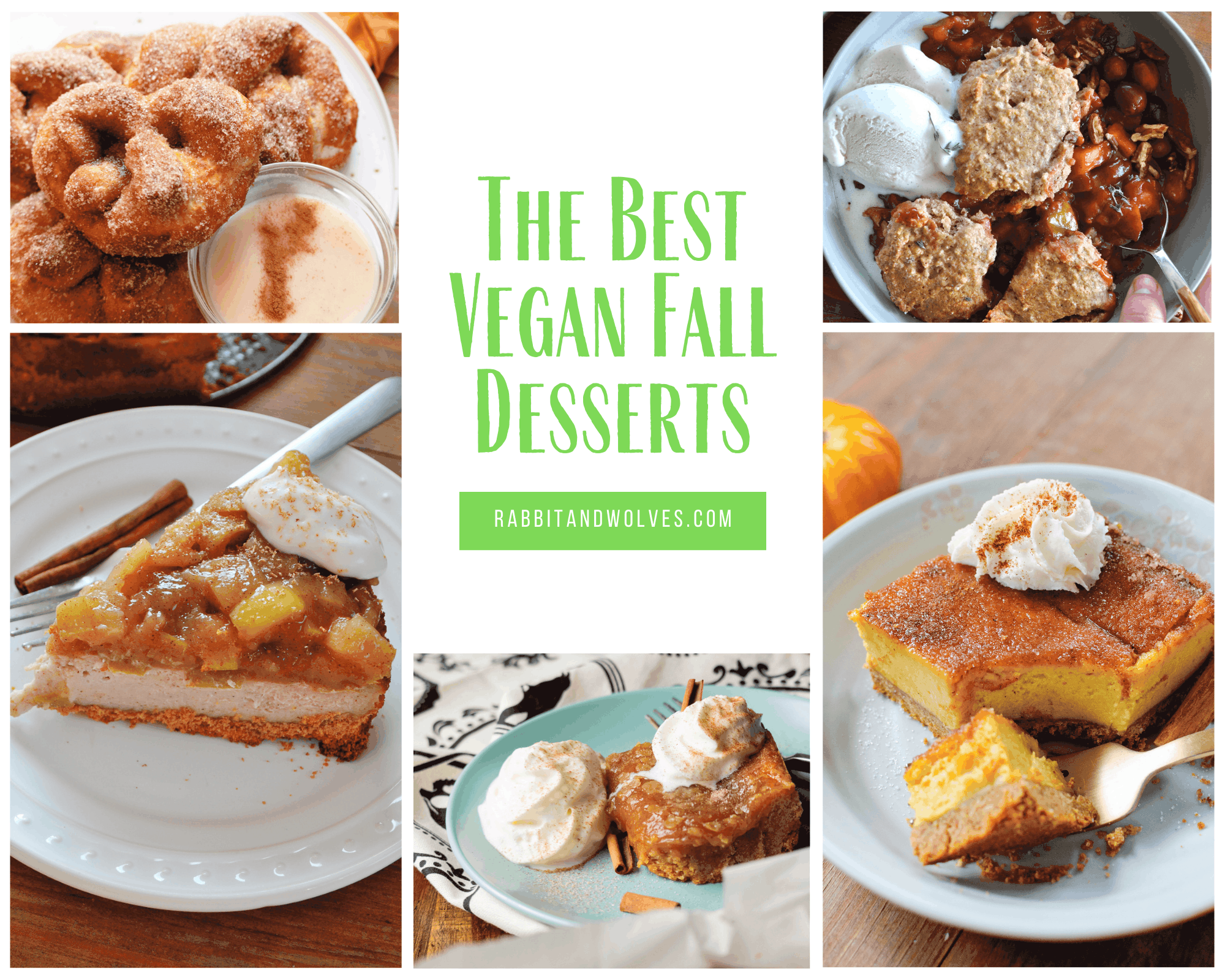 The Best Vegan Fall Desserts Rabbit and Wolves