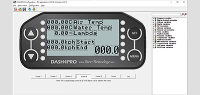 Automotive Testing - Data Displays, CAN Display - Race Technology Ltd