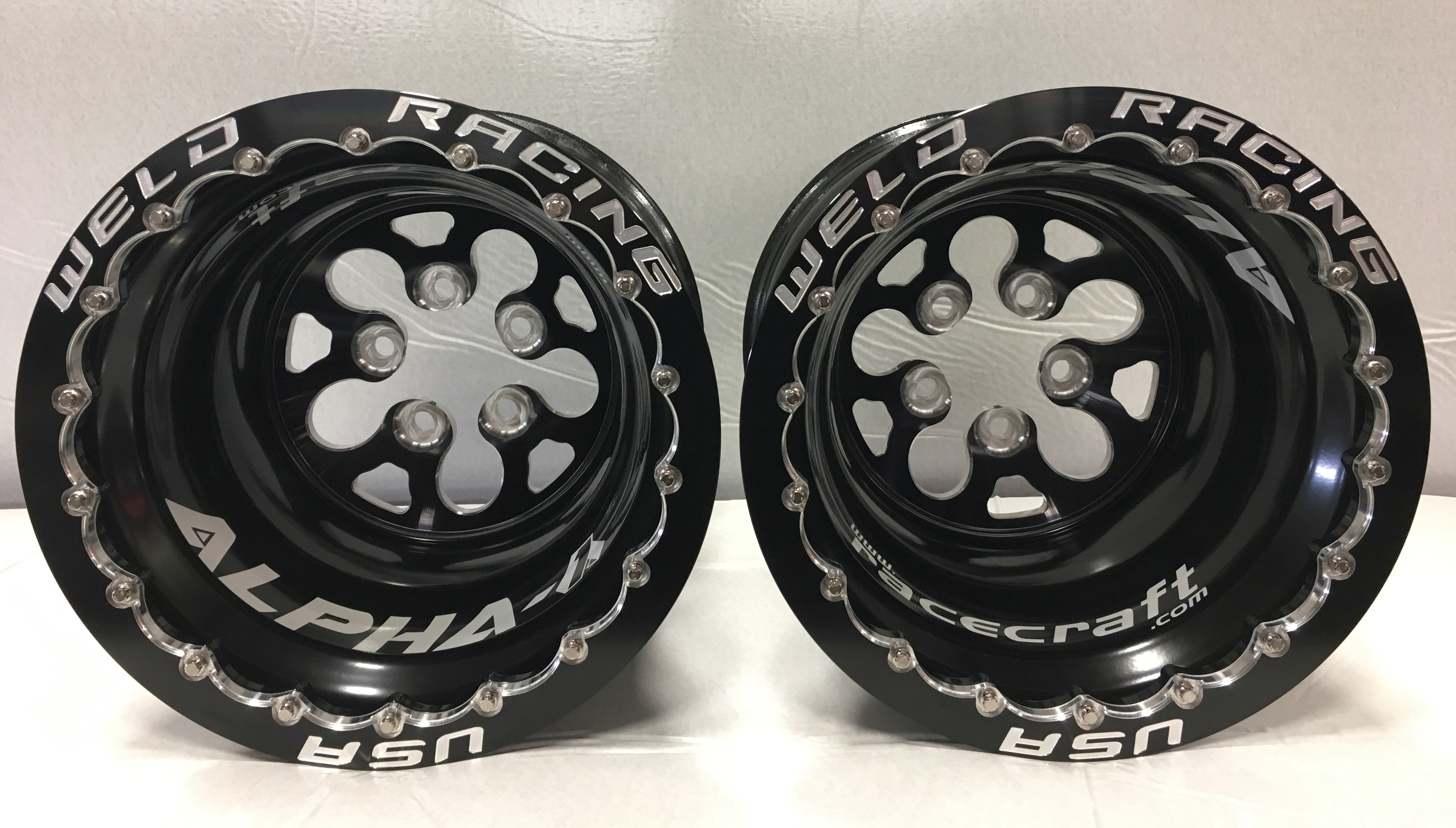 Powder Coat Black Alpha1's & New Stickers (Powder Coating Only