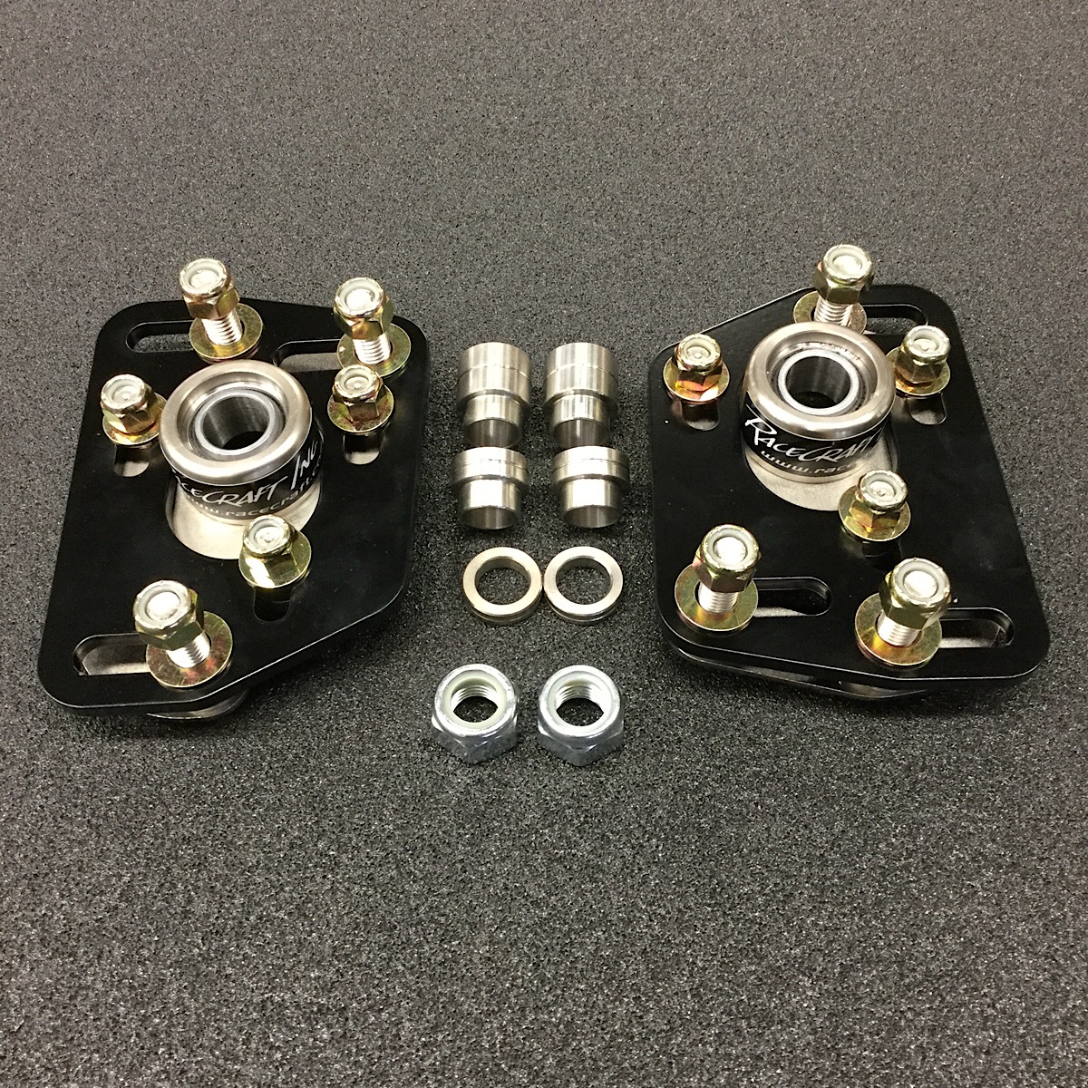 19901993 Mustang Steel Caster Camber Plates [340006] 199.00 Racecraft, Camaro Mustang