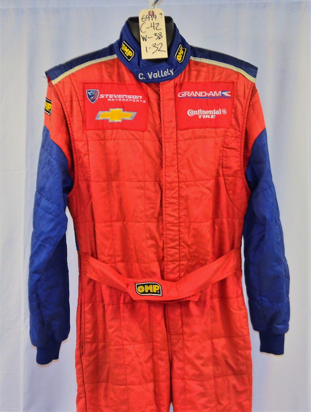 Stevenson Motorsports IMSA OMP FIA rated used Fire Suit 692