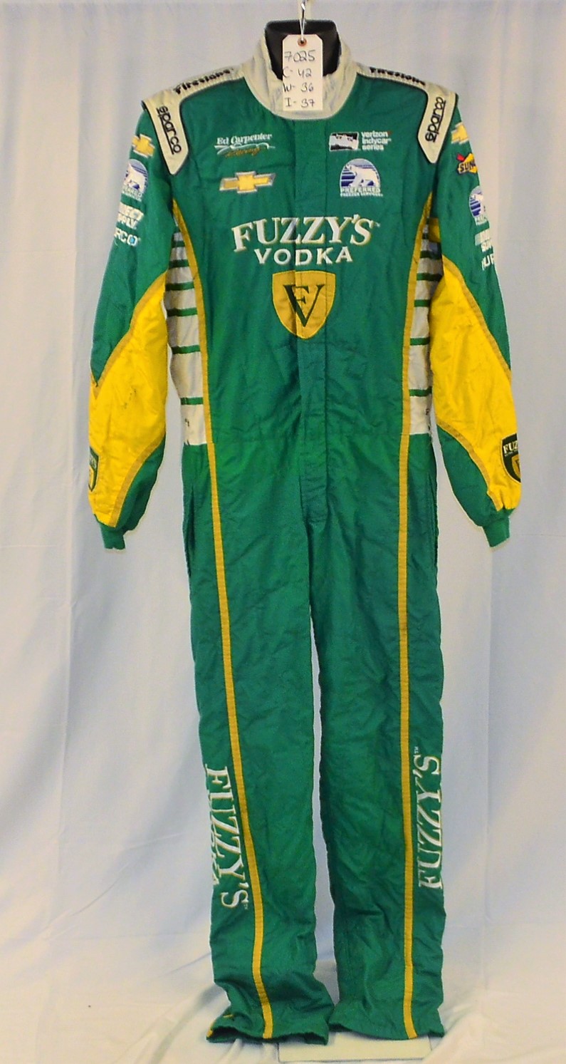 ECR Fuzzy's Vodka IndyCar Sparco FIA Racing Fire Suit V4 70