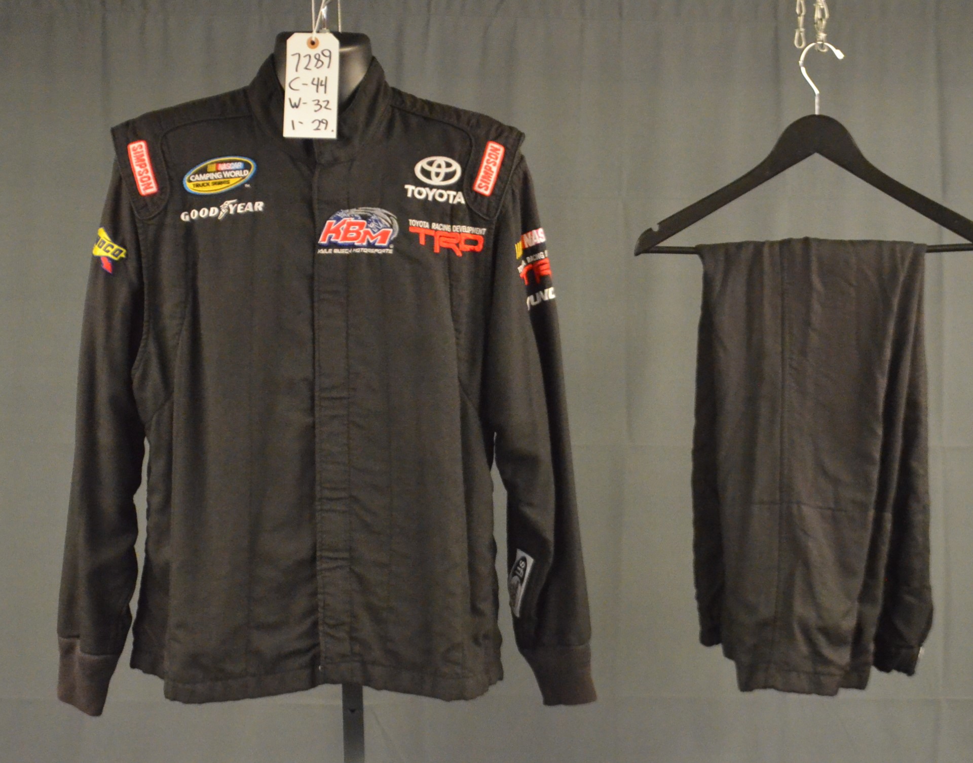 Kyle Busch Motorsports Simpson SFI5 Used Racing Suit 7289