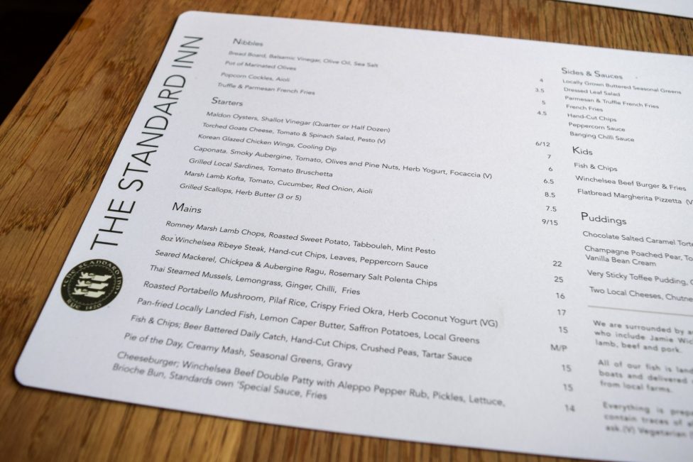 Places To Eat In East Sussex The Standard Inn, Rye Rachel Phipps