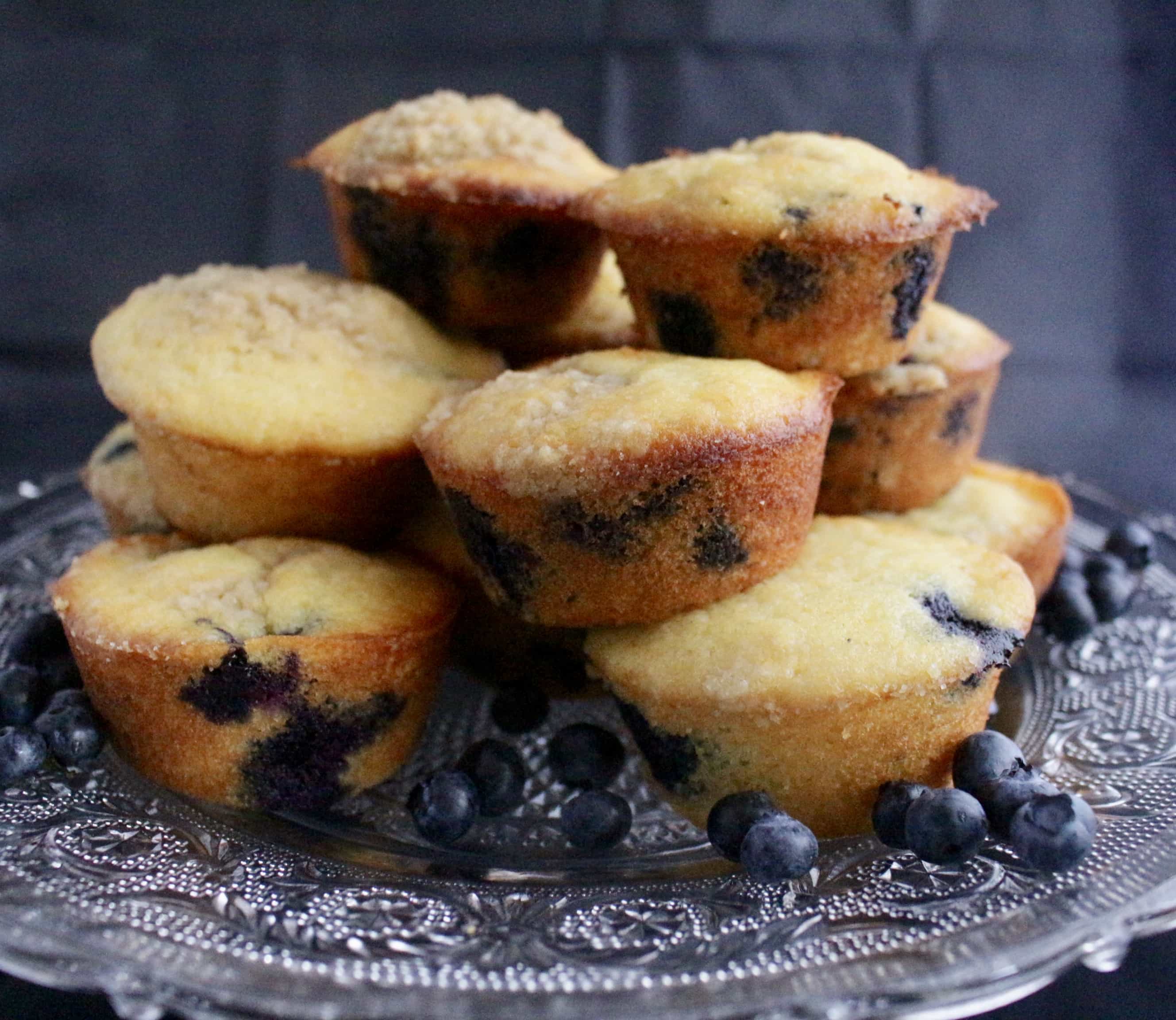 Blueberry Corn Muffins By the Pounds
