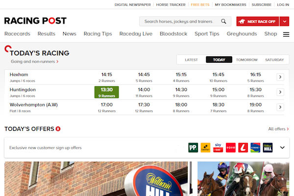 Racing Post Bloodstock Suse Racing