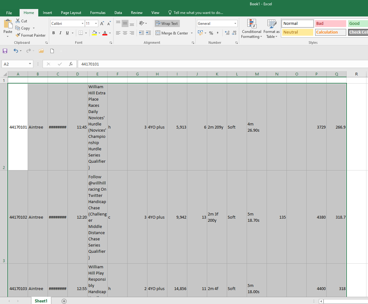 Horse Racing Form App Horse Racing Results Racecard Data App Database