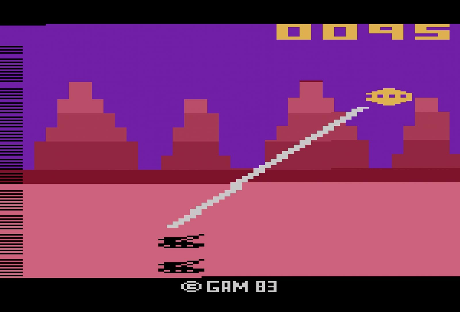 Gamma Attack for the Atari 2600 Legend, Discovery, and Value