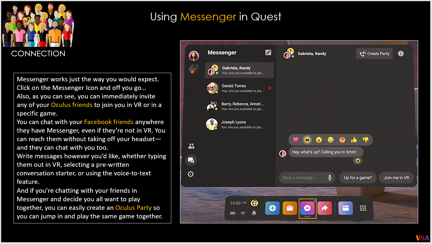 Connection RacketNext