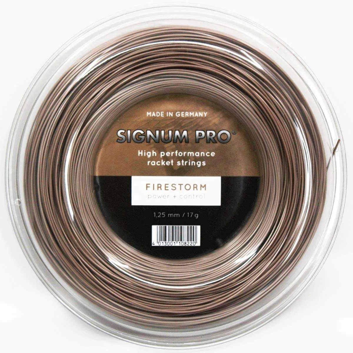 Signum Pro Firestorm Tennis String 200m Gold Racketstation.co.uk