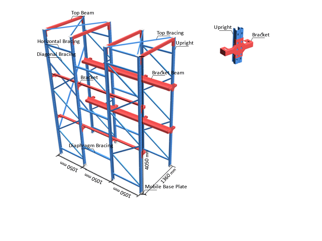 Drive in Racks (Drive in Storage) Hengxin Storage Equipment Manufacturing