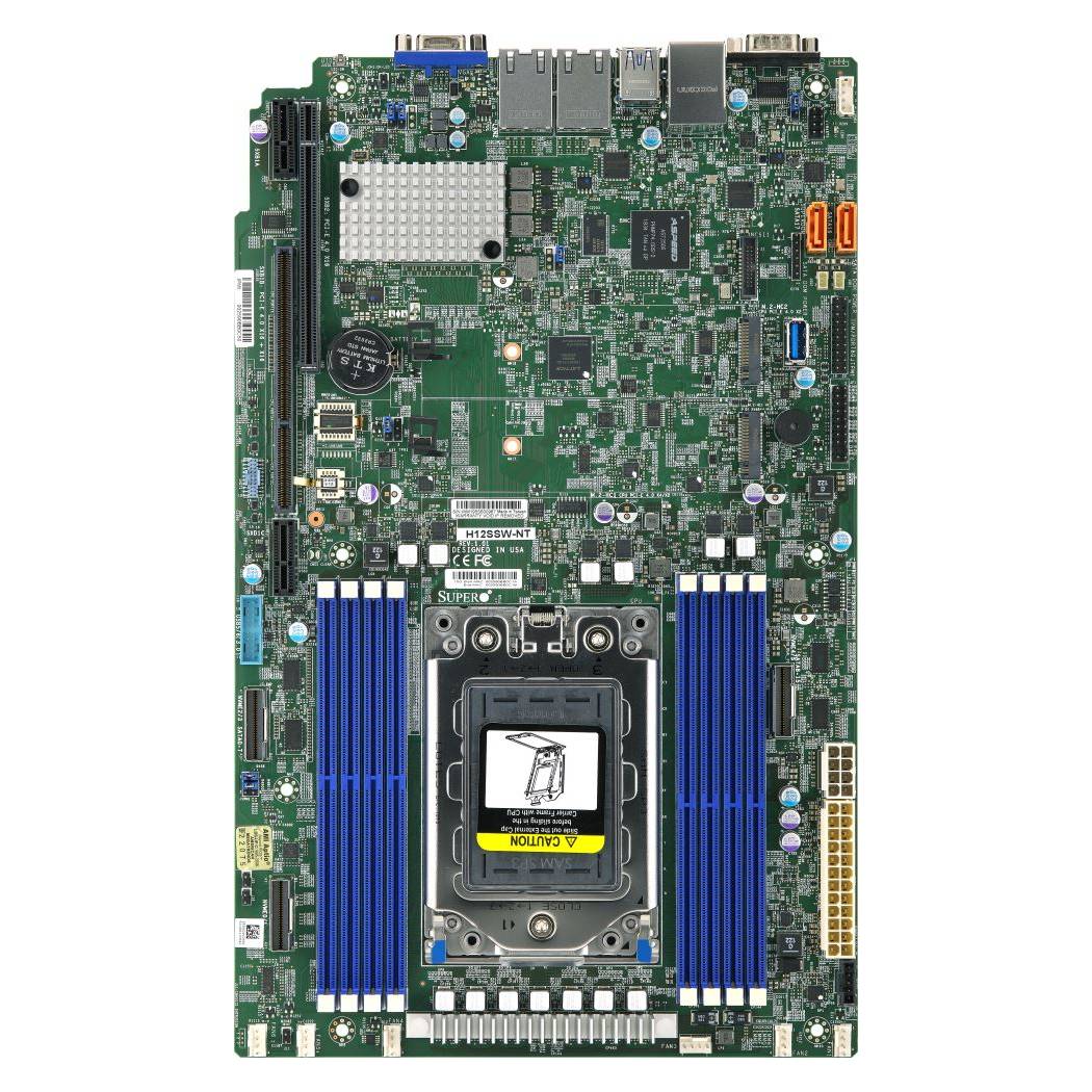 Supermicro AMD Motherboard H12SSW-NT – RackmountNet