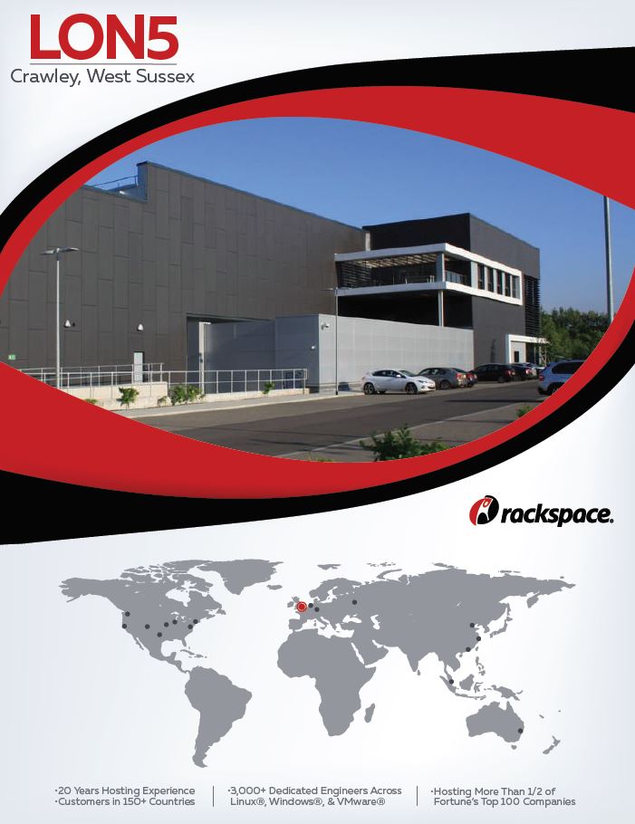 Rackspace Data Center LON5 Rackspace