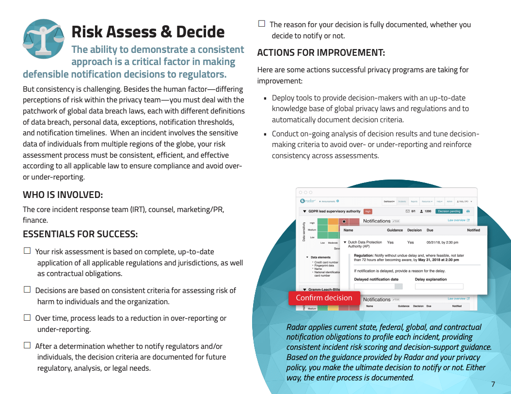 The Definitive Guide to Privacy Incident Response RadarFirst