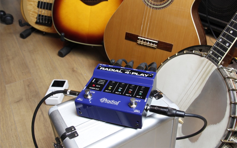 The Radial 4Play™ Direct Box is Now Shipping! Radial Engineering