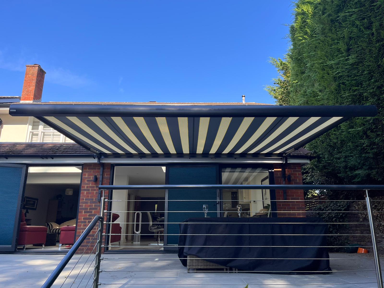 Markilux Mx3 Awning with Remote & Gutter Brackets