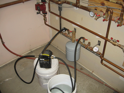 Filling the Closed System DIY Radiant Floor Heating Radiant Floor