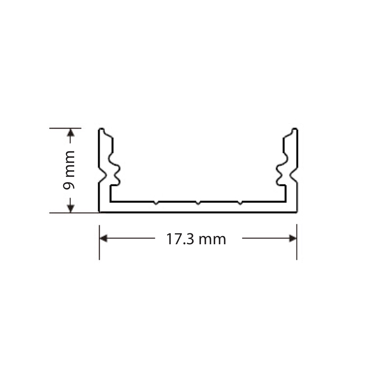 Radiant Lighting Fusion S 17 Profile LED Strip Lighting